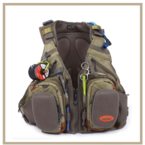 This is a picture of the fishpond wasatch tech pack fly fishing vest.